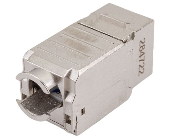 Вставка Hyperline KJ9-8P8C-C6A-90-SH-F Keystone Jack RJ-45 8P8C, категория 6a 10G, экранированная 432596 – изображение 3