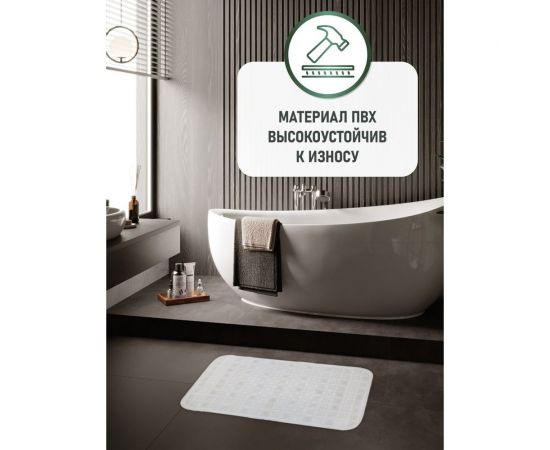SPA-коврик Fora Массаж 70х36см, прозрачный FOR-SPA-MATR – изображение 3