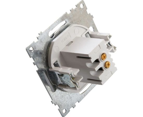 2-местная USB розетка (механизм) STEKKER GLS10-7115-02, 250B, 2,4А, серия Катрин, шампань 39602 – изображение 3