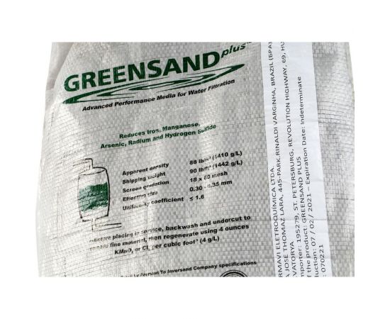 Фильтрующая загрузка Гейзер Clack Corporation Greensand Plus Мешок 14,15л 40062 – изображение 3