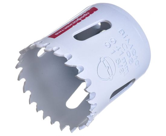 Коронка биметаллическая крупный зуб (41 мм, 38 мм, HSSE, М42) №028 Профоснастка 80101028 – изображение 3