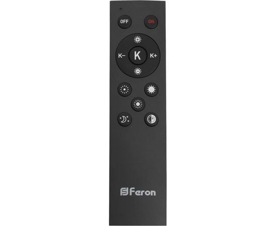 Светодиодный управляемый светильник FERON AL6200 Simple matte тарелка 80W 3000К-6500K черный 48067 – изображение 4