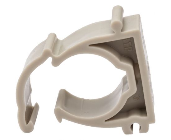 Опора для труб RTP одинарная, с защелкой, D25, серая 19750 – изображение 4