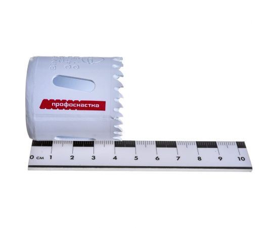 Коронка биметаллическая крупный зуб (41 мм, 38 мм, HSSE, М42) №028 Профоснастка 80101028 – изображение 4