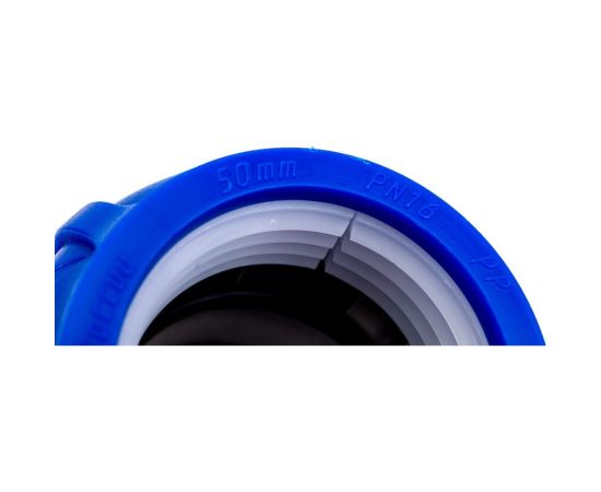 Фланец адаптер VALFEX ПНД пластиковый (фланцевое соединение) 50-1 1/2" 1210012750112 – изображение 4