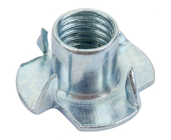 Крыльчатая мебельная забивная гайка DINFIX DIN 1624, оцинкованная, М10, 10 шт. 00-00002847 