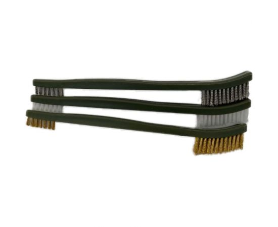 Детейлинговая двухсторонняя щетка AMR набор 3 шт. A1001BRSH 