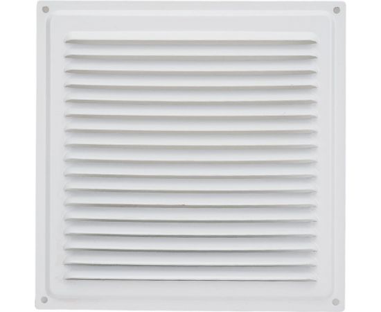 Решетка вентиляционная 200x200 мм, белая Домарт 171095 