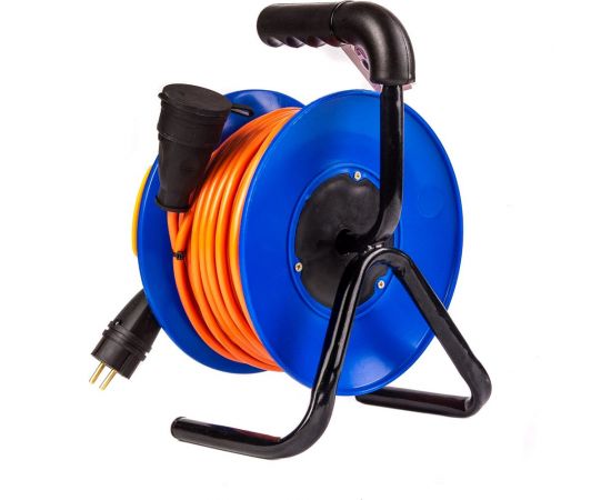 Удлинитель АТЛАНТ ПВС Атом 3х2,5 40м на садовой катушке 40291 