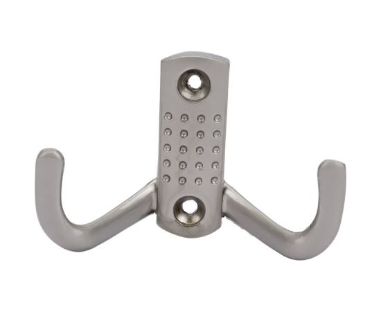 Крючок Trodos 04.48.05 перф. 2-х рожковый, никель 302132 