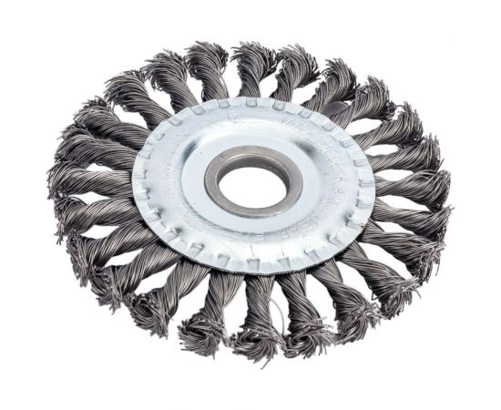 Щетка для МШУ плоская (125х22 мм, крученая металлическая проволока) Калибр 00000041897 
