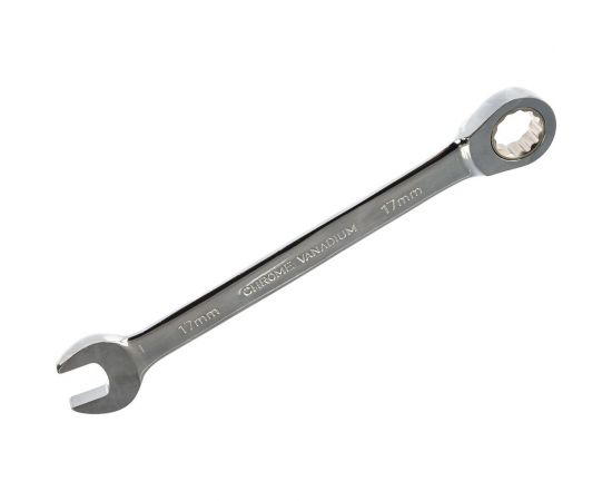 Трещоточный комбинированный ключ Jonnesway W45117 