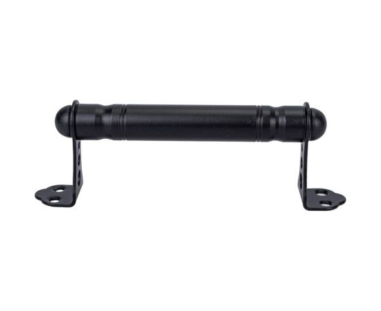 Дверная ручка скоба STARFIX 140 мм, металлическая, черная матовая SMP-10723-1 