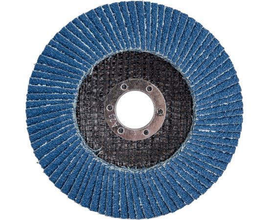 Круг лепестковый торцевой циркониевый 125 мм, р40 vertextools 13125-40 – изображение 2