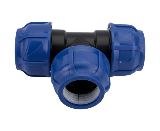 Компрессионный тройник VALFEX ПНД, 50-50-50 1210012505050 – изображение 2