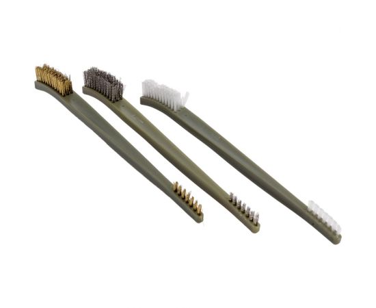 Детейлинговая двухсторонняя щетка AMR набор 3 шт. A1001BRSH – изображение 2