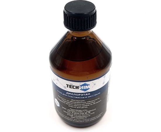 Клей для пластмассы дихлорэтан TECHHIM 100 гр (135 мл) TH-DIX-100 – изображение 2