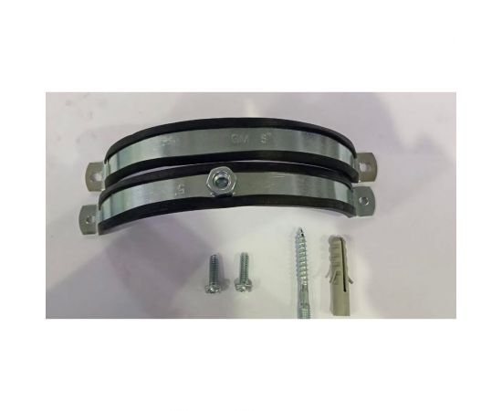 Трубный хомут GM Cobra 5"", 133-143 мм, с гайкой m8, шпилька+дюбель GM 133143 – изображение 3