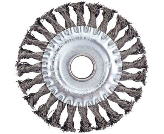 Щетка для МШУ плоская (125х22 мм, крученая металлическая проволока) Калибр 00000041897 – изображение 3