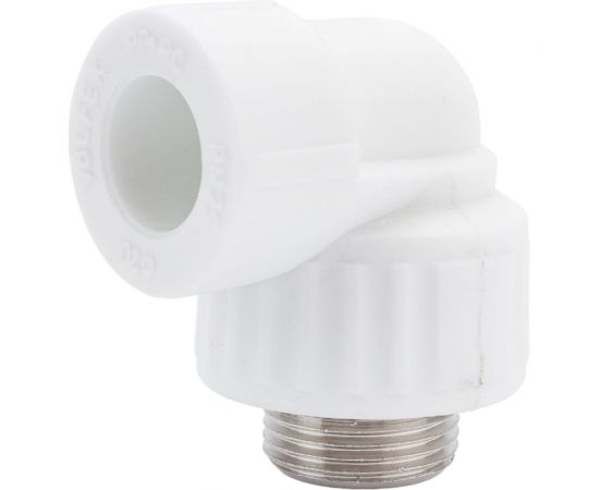 Комбинированный угольник VALFEX PP-R белый, 20х3/4 дюйма НР 10126220 127-0593 – изображение 3