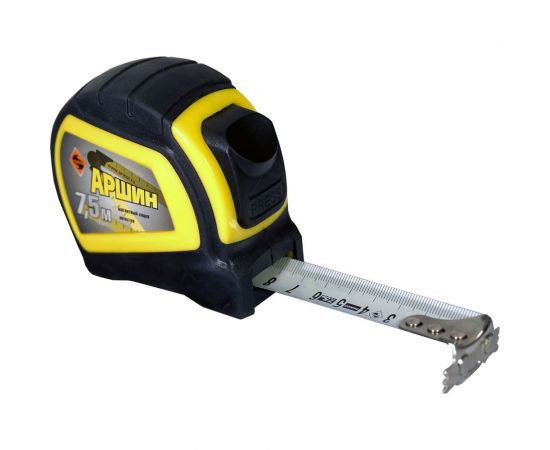 Рулетка Энкор 7,5 м АРШИН автостоп с магнитным зацепом 14192 – изображение 3