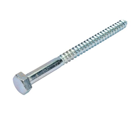 Шуруп глухарь с шестигранной головкой Метизный двор 12x160, 1 шт. 4690441038265 – изображение 3