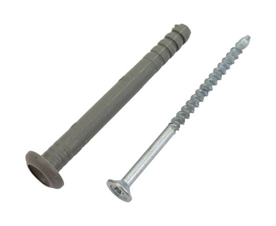 Дюбель-гвоздь Tech-Krep 6x60 мм, грибовидная манжета, полипропилен, 100 шт. 154265 – изображение 3