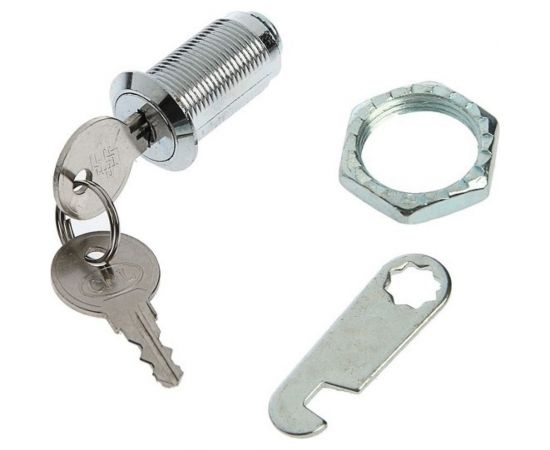 Почтовый замок ТУНДРА 17х30 мм, 2 ключа 1874255 – изображение 3