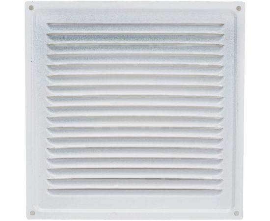 Решетка вентиляционная 200x200 мм, белая Домарт 171095 – изображение 3