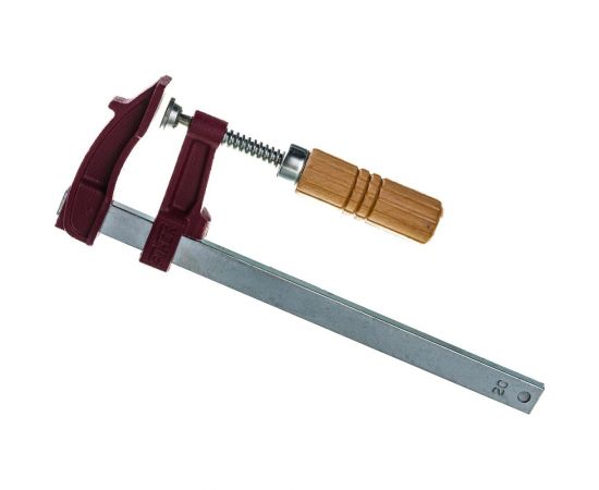 Струбцина с деревянной рукоятью Piher MM 20х7см, 4000N М00005906 – изображение 3