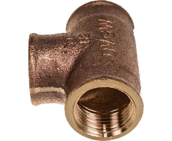 Тройник Viega, ВВВ, 1/2"", 1/2"", 1/2"", бронза RX, равнопроходной 264222 – изображение 3