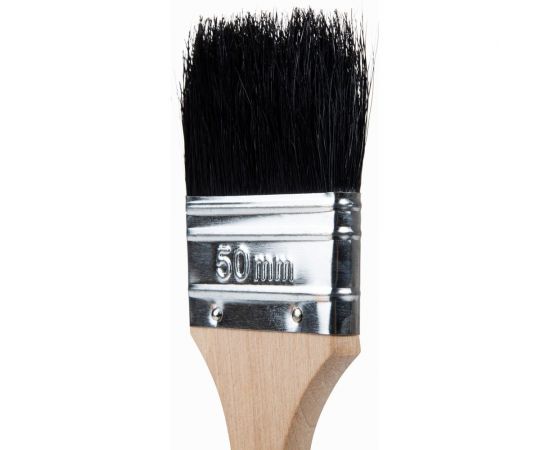 Кисть для красок и лаков на масляной основе Ocean Color натуральная щетина, 50 мм 720050 – изображение 4