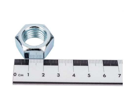 Гайка МЕТАЛЛСЕРВИС М16, DIN 934, оцинк., 10 шт. 1238974 – изображение 4