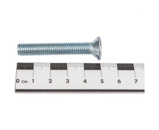 Винт с потайной головкой Невский Крепеж DIN 965 оцинк., M8x50, 6 шт. 812244 – изображение 4