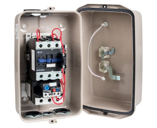 Пускатель в корпусе EKF КМЭ, IP65, 40А, 400В, с РТЭ и индикатором, PROxima ctrp-r-40-400v-led – изображение 4