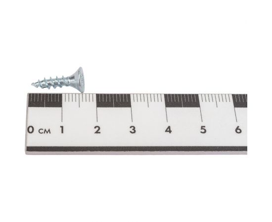 Потайной универсальный шуруп Метизный двор 4,0x16, оцинкованный, 1000 шт. 4690441021915 – изображение 4