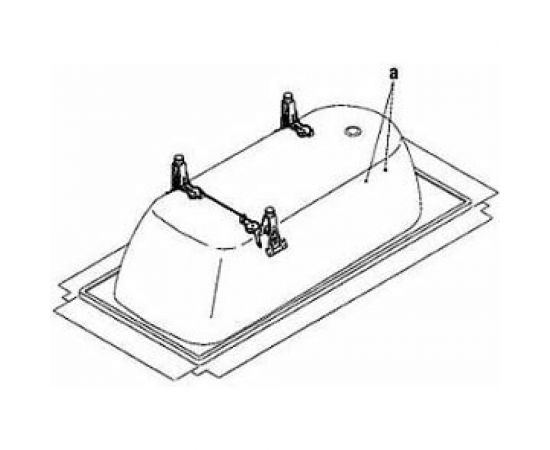 Металлические ножки для ванн KALDEWEI универсальные 5030 581470000000 – изображение 5