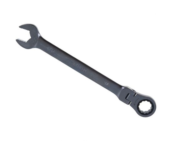 Набор комбинированных шарнирных ключей с трещоткой 12 предметов Inforce 06-05-51 – изображение 5