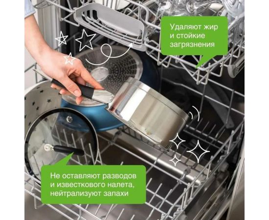 Экологичные таблетки для ПММ SYNERGETIC биоразлагаемые, бесфосфатные, в водорастворимой пленке, без запаха, 100 шт 4607971451976 102100 – изображение 5