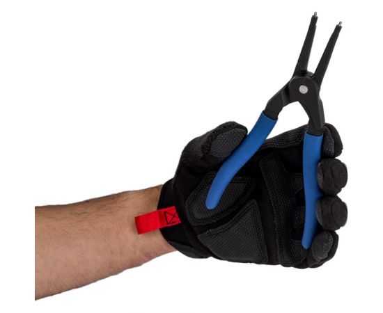 Набор съемников стопорных колец, пассатижей и бокорезов KING TONY ложемент, 7 предметов 9-40207GPV2 – изображение 7