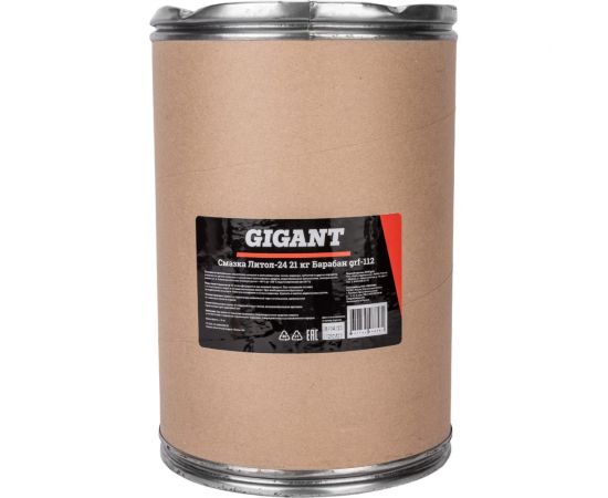 Смазка Gigant Литол-24, 21 кг барабан grf-112 