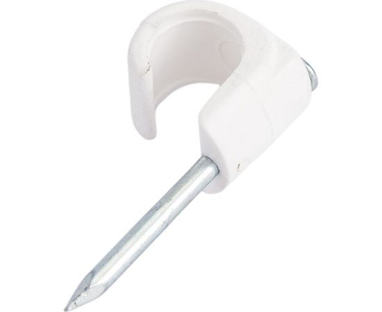 Крепежная скоба ЕВРОПАРТНЕР белая SC 8-12 50шт. 3 0836 2 