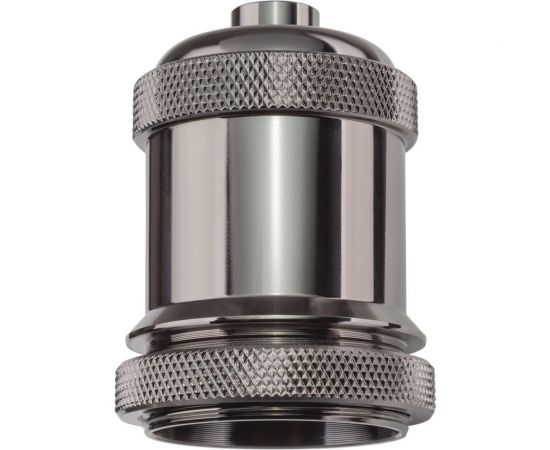 Электрический патрон Navigator NLH-V01-005-E27, подвесной, металл, черный хром 61517 