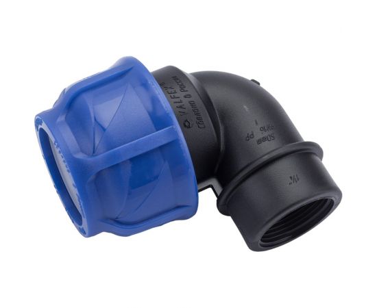 Компрессионный отвод VALFEX ПНД, с внутренней резьбой, 50x1 1/4"" 1210012350114 