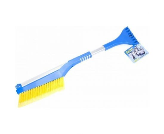 Щетка сметка со скребком DolleX телескопическая 62-88 см SNW-2240 