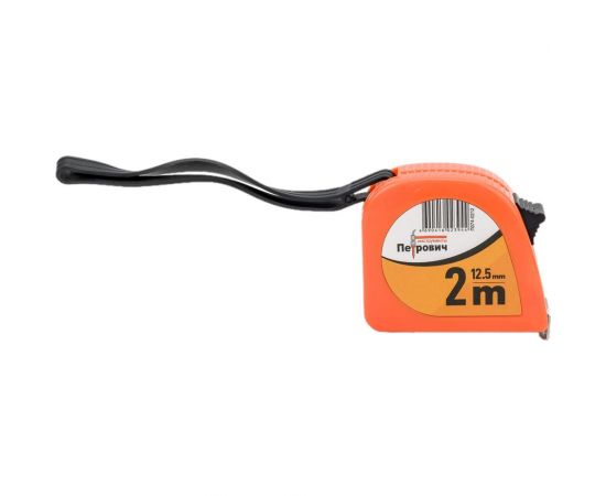 Рулетка Петрович ""SQUARE"" 2м*12,5мм, с автостопом П074-0212 4100001751 