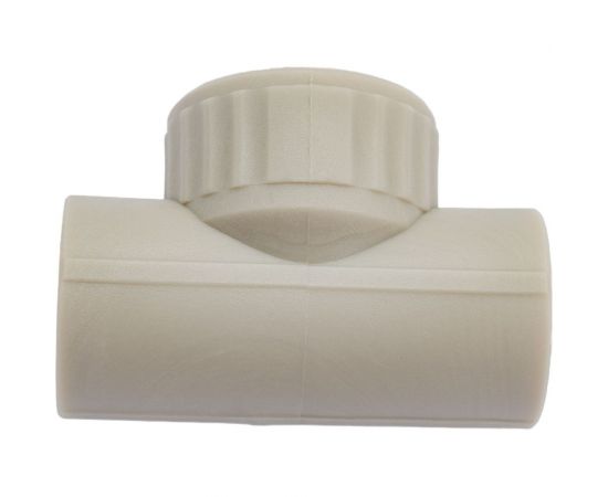 Тройник комбинированный с внутренней резьбой VALFEX PP-R серый, 25 мм х1/2"" 10127125Г 127-0433 