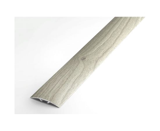 Порог прямой алюминиевый декоративный (35 мм, 1,8 м, Сосна серебристая) ЛУКА УТ000026105 