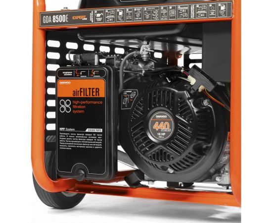 Бензиновый генератор с возможностью подключения ATS Daewoo GDA 8500E – изображение 13