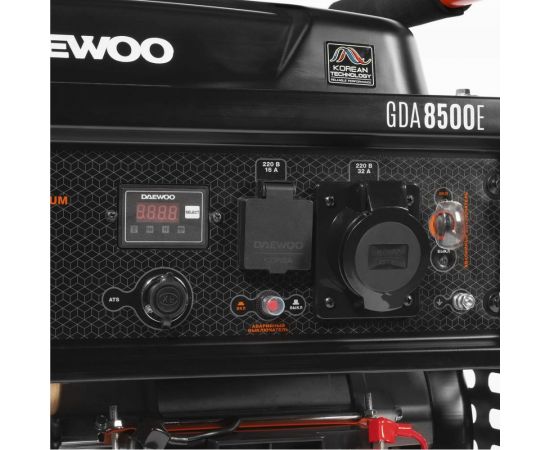 Бензиновый генератор с возможностью подключения ATS Daewoo GDA 8500E – изображение 15